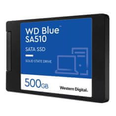 WD SSD Blue SA510 2,5" 500 GB - SATA-III/200TBW