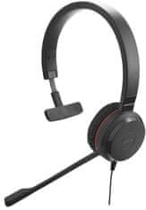 Jabra Evolve 20/Mono/USB/Wire/MS/črna