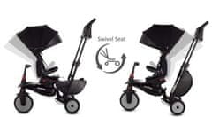 Smart Trike STR7 Zložljiv otroški tricikel/voziček, 8v1, rdeč, 6m-3y