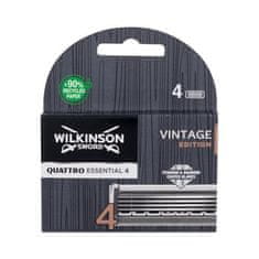 Wilkinson Sword Quattro Essential 4 Vintage Edition Set nadomestne britvice 4 kos za moške