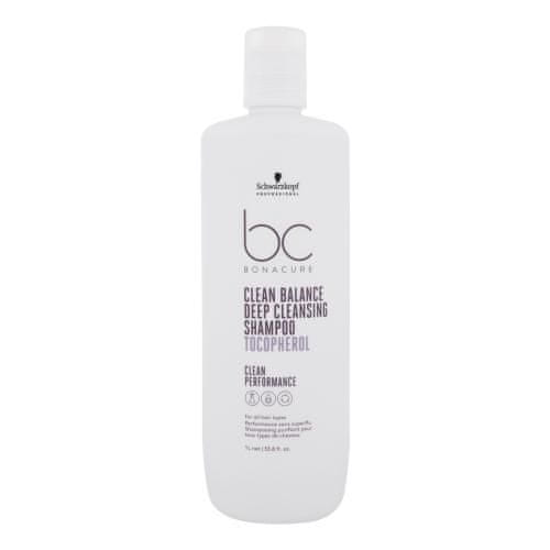 Schwarzkopf Prof. BC Bonacure Clean Balance Tocopherol Shampoo šampon za globinsko čiščenje za ženske