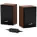 Genius SP-HF380/Stereo/3W/Brown