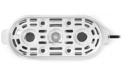 Nedis kuhalnik za jajca/ za 3 jajca/ merica/ aluminij/ črna