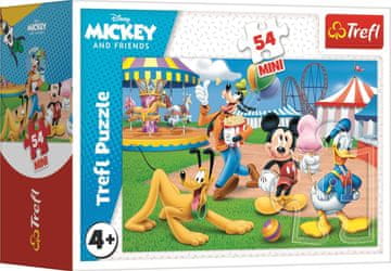 Trefl Puzzle Mickey Mouse: V zabaviščnem parku 54 kosov