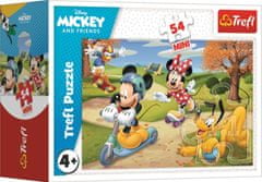 Trefl Puzzle Mickey Mouse: Drsanje v parku 54 kosov