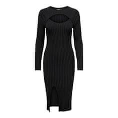 ONLY Ženska obleka ONLEVI Regular Fit 15307302 Black (Velikost XS)