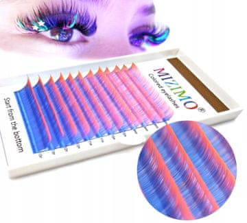 shumee Barvne trepalnice 8-13 mm D, MODRO-ORANŽNE