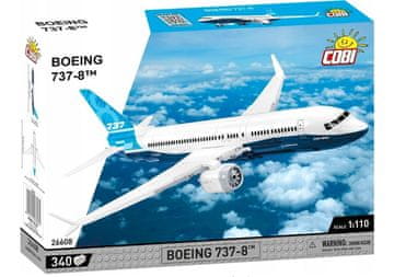 slomart Cobi Klocki Boeing 737-8, 400+ kosov