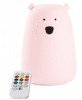 Rabbit&Friends mehka lučka, medved, roza, USB-C polnjenje (730)