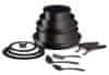 Tefal Ingenio Unlimited set, 13 kos, črna (L7639543)