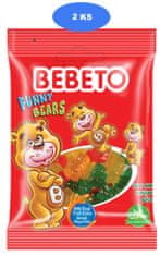 Bebeto  žele bonboni Funny Bears 80g (2 kom)