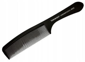 Toni&Guy Frizerski glavnik za striženje in razvozlavanje, antistatičen, črne barve, 06922