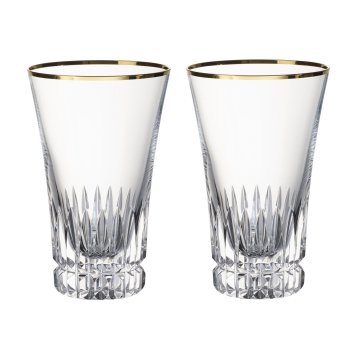 Villeroy & Boch Visok kozarec iz kolekcije GRAND ROYAL GOLD, 2 kom