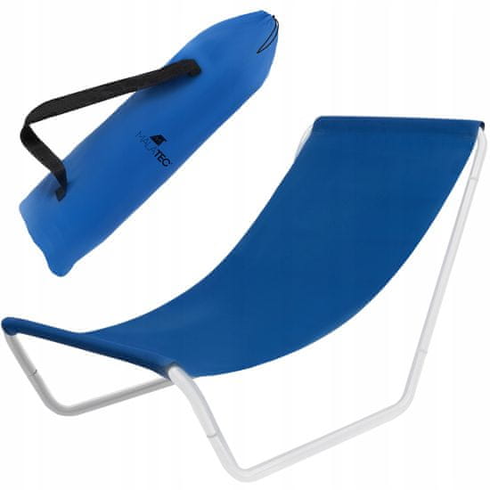 Malatec Prenosni vodoodporen zložljiv ležalnik za plažo + torba