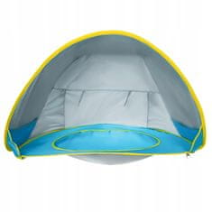 Malatec Popup polodprti šotor za plažo z bazenom 65x115x80cm