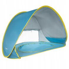 Malatec Popup polodprti šotor za plažo z bazenom 65x115x80cm