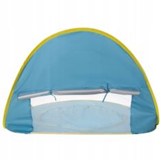 Malatec Popup polodprti šotor za plažo z bazenom 65x115x80cm