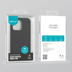 Nillkin Super mat PRO hrbtni pokrov za Apple iPhone 15 Pro Black (brez izreza za logotip)