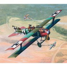 Revell maketa-miniatura Roland C.II • maketa-miniatura 1:48 starodobna letala • Level 4