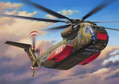 Revell maketa-miniatura Sikorsky CH-53G Heavy Transport • maketa-miniatura 1:144 helikopterji • Level 3