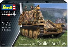 Revell maketa-miniatura Sturmpanzer 38(t) Grille Ausf. M • maketa-miniatura 1:72 tanki in oklepniki • Level 3