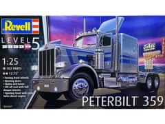 Revell maketa-miniatura Peterbilt 359 • maketa-miniatura 1:25 tovornjaki • Level 5