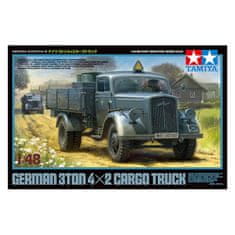 Tamiya maketa-miniatura Nemški 3 tonski tovornjak 4x2 • maketa-miniatura 1:48 tanki in oklepniki • Level 3