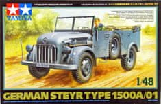 Tamiya maketa-miniatura Nemški Steyr Tip 1500A/01 • maketa-miniatura 1:48 vojaška vozila • Level 3