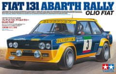 Tamiya maketa-miniatura FIAT 131 ABARTH RALLY (OLIO FIAT) • maketa-miniatura 1:20 starodobni avtomobili • Level 4