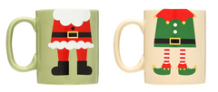 Pearhead set božičnih skodelic, Santa & Elf (777)