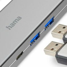 Hama 00200107 USB hub, 2 x USB-A, USB-C, HDMI™
