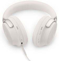 Bose QuietComfort Ultra brezžične naglavne slušalke, bele