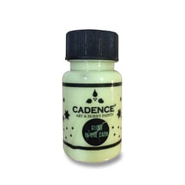 Cadence Akrilne barve Premium, 50 ml, svetleče v temi - zelene
