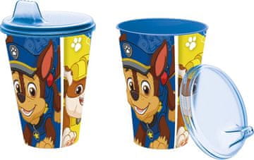 Paw Patrol SKODELICA S PITNIKOM PATRULJA 430 ML, PLASTIČNA, MODRA