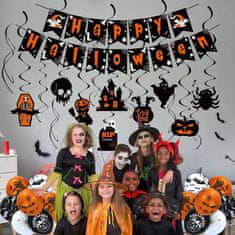 Korbi Halloween Girlanda 41 kos Set - Dekoracija Baloni