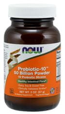 NOW Foods Probiotic-10, probiotika, 50 miliard CFU, 10 kmenů, 57g
