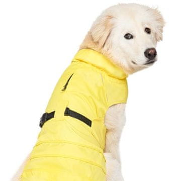 CANADA POOCH Kanada Pooch rumeni dežni plašč XS