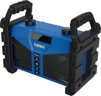 Narex Radio BT 02 deluje, USB, BT, powerbank