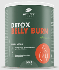 Nature's finest Detox Belly Burn prehransko dopolnilo, 125 g