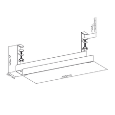 My Wall Organizator kablov HZ 45-1