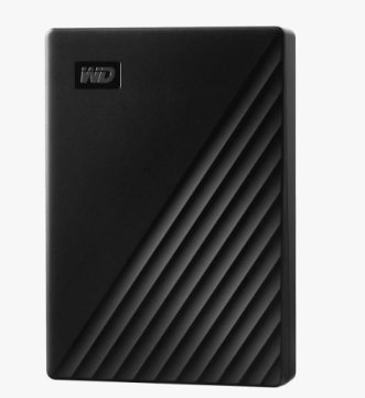 WD My Passport/4TB/HDD/External/2,5"/Črna/3R
