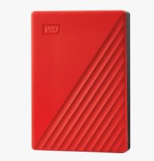 WD My Passport/4TB/HDD/External/2,5"/Red/3R