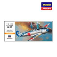 Hasegawa maketa-miniatura Nakajima Ki84 HAYATE (Frank) • maketa-miniatura 1:72 starodobna letala • Level 3