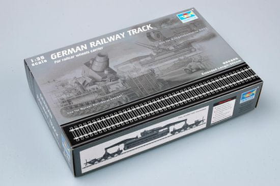 Trumpeter maketa-miniatura Nemški železniški tir • maketa-miniatura 1:35 vlaki • Level 3