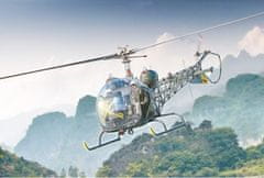 Italeri maketa-miniatura Bell OH-13 Sioux • maketa-miniatura 1:48 helikopterji • Level 3