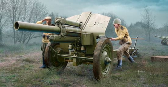 Trumpeter maketa-miniatura Soviet 122mm Howitzer 1938 M-30 Late Version • maketa-miniatura 1:35 artilerija • Level 4
