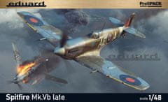 EDUARD maketa-miniatura Spitfire Mk.Vb pozni • maketa-miniatura 1:48 starodobna letala • Level 4