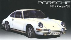 Fujimi maketa-miniatura Porsche 911S Coupe ‘69 • maketa-miniatura 1:24 starodobni avtomobili • Level 3