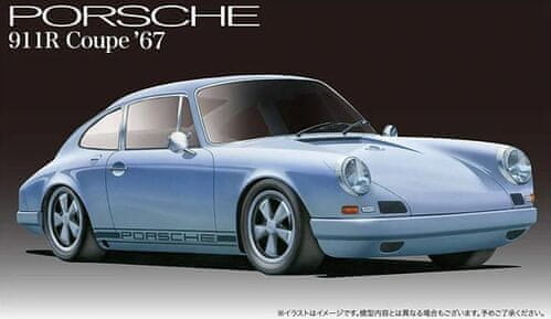 Fujimi maketa-miniatura Porsche 911R Coupe '67 • maketa-miniatura 1:24 starodobni avtomobili • Level 3