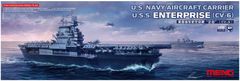 Meng maketa-miniatura U.S. Navy Aircraft Carrier U.S.S. Enterprise (CV-6) • maketa-miniatura 1:700 bojne ladje • Level 4